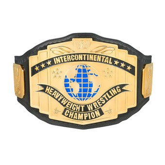 Black WWE Intercontinental Championship Replica Title Belt