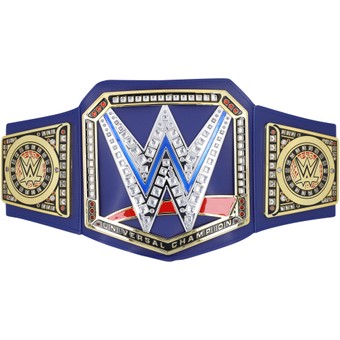 Blue SmackDown Universal Championship Toy Title Belt