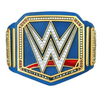 Blue Universal Championship Commemorative Title Belt