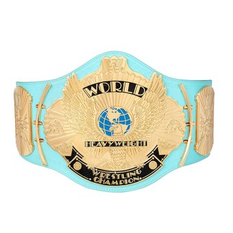 Blue WWE Winged Eagle Championship Replica Title Belt