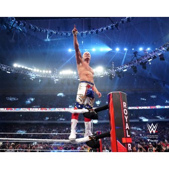 Cody Rhodes WWE Unsigned 2023 Royal Rumble Celebration Photograph