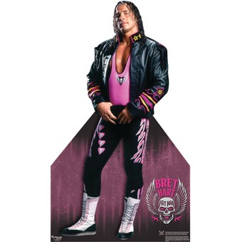 Fathead Bret Hart Life-Size Foam Core Stand Out