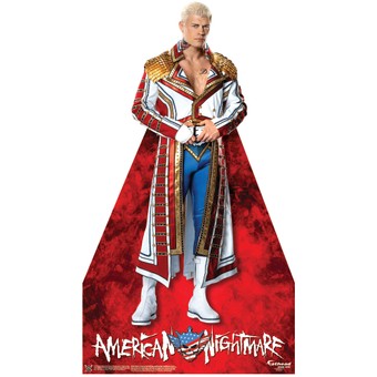 Fathead Cody Rhodes Life-Size Foam Core Stand Out