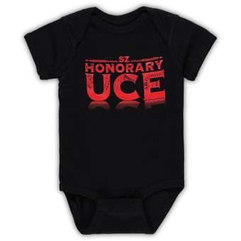 Infant Black Sami Zayn Honorary Uce Bodysuit