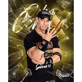 John Cena Unsigned 16" x 20" Shattered Photograph