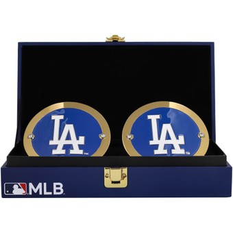 Los Angeles Dodgers Championship Replica Side Plate Box Set