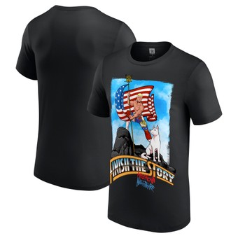 Men's Black Cody Rhodes Finish The Story T-Shirt