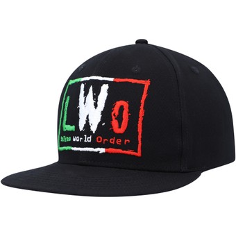 Men's Black LWO Snapback Hat