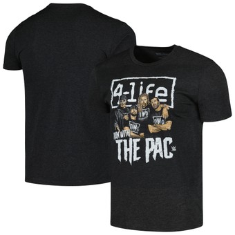 Men's Black nWo Run with the Pac Tri-Blend T-Shirt