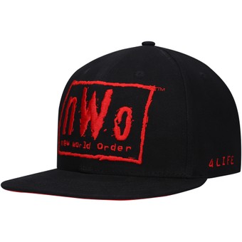 Men's Black nWo Wolfpac Snapback Hat