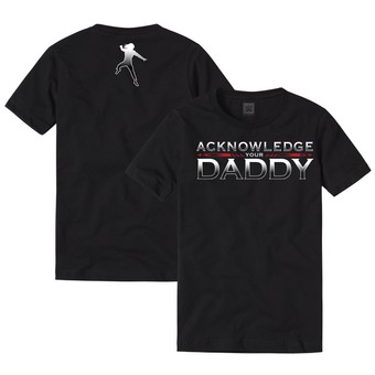 Men's Black Roman Reigns Acknowledge Your Daddy T-Shirt