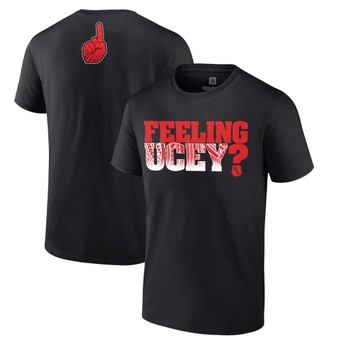 Men's Black The Bloodline Feeling Ucey? T-Shirt