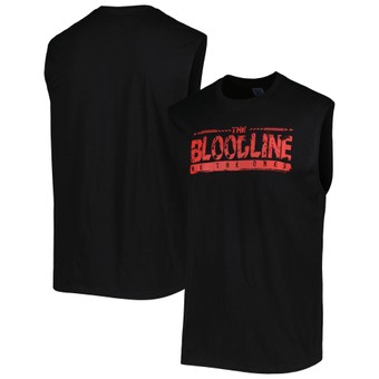 Men's Black The Bloodline Muscle Tank Top