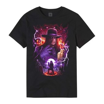 Men's Black The Undertaker Hell's Gate T-Shirt
