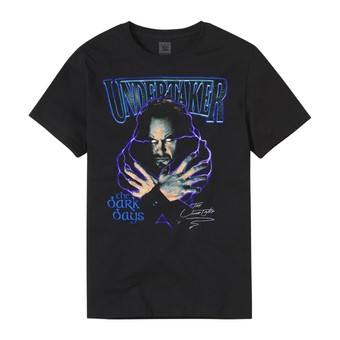 Men's Black The Undertaker The Dark Days T-Shirt