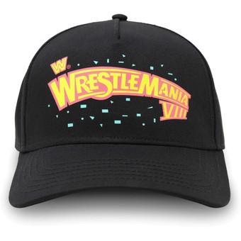 Men's Black WrestleMania VIII Adjustable Hat