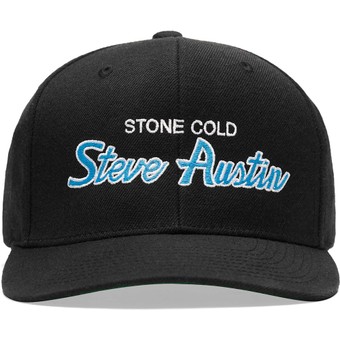 Men's Chalk Line Black "Stone Cold" Steve Austin  Snapback Hat