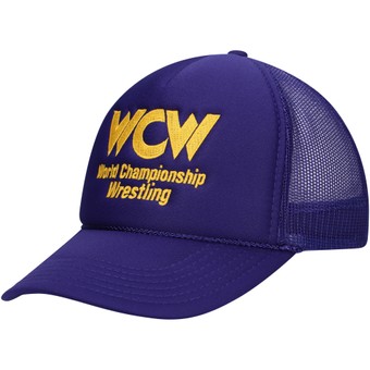 Men's Chalk Line Purple WCW  Trucker Snapback Hat