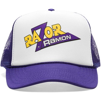 Men's Chalk Line White Razor Ramon Trucker Snapback Hat