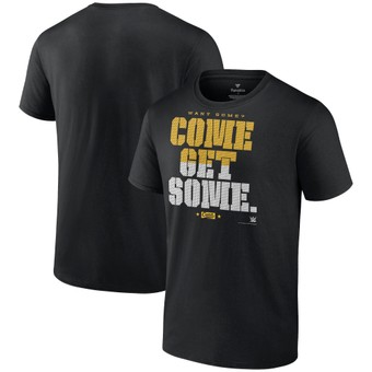 Men's Fanatics Branded Black John Cena Come Get Some T-Shirt