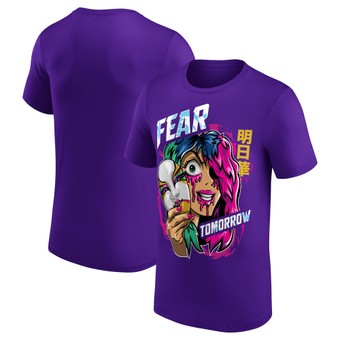 Men's Purple Asuka Fear Tomorrow T-Shirt