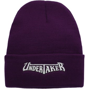 Men's Purple The Undertaker Cuffed Knit Hat