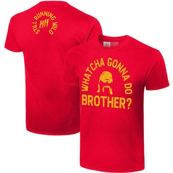 Men's Red Hulk Hogan Whatcha Gonna Do T-Shirt