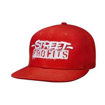 Men's Red Street Profits We Want The Smoke Snapback Hat