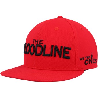 Men's Red The Bloodline Snapback Hat