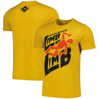 Men's Yellow Shayna Baszler Limb By Limb T-Shirt