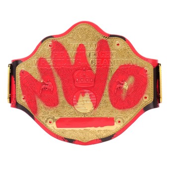 nWo Wolfpac Signature Series Championship Replica Title Belt