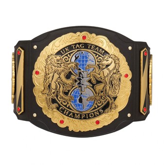 NXT UK Tag Team Championship Replica Title Belt