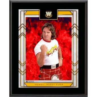 "Rowdy" Roddy Piper 10.5" x 13" Sublimated Plaque