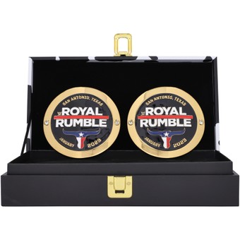 Royal Rumble 2023 Replica Side Plate Box Set