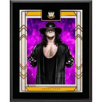 The Undertaker 10.5" x 13" Sublimated Plaque