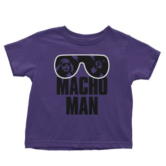 Toddler Purple "Macho Man" Randy Savage T-Shirt