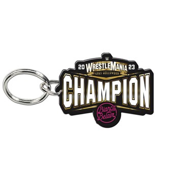WinCraft  Bianca Belair WrestleMania 39 Champion High Definition Key Ring