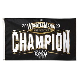 WinCraft  Rhea Ripley WrestleMania 39 Champion One-Sided 3' x 5' Flag