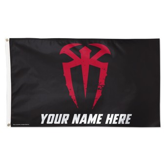 WinCraft Roman Reigns 3' x 5' One-Sided Deluxe Personalized Flag