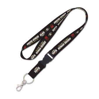 WinCraft  Roman Reigns WrestleMania 39 Champion Lanyard with Detachable Buckle