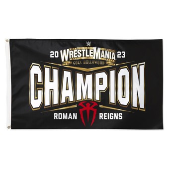 WinCraft  Roman Reigns WrestleMania 39 Champion One-Sided 3' x 5' Flag