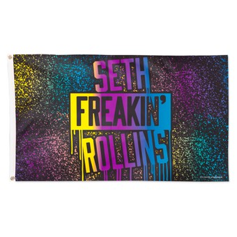 WinCraft Seth "Freakin" Rollins 3' x 5' Single-Sided Flag