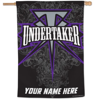 WinCraft The Undertaker 27'' x 37'' One-Sided Personalized Vertical Banner