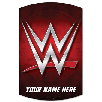WinCraft WWE 11'' x 17'' Personalized Wood Sign