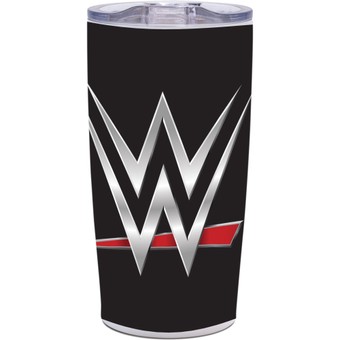 WinCraft WWE Logo 20oz. MVP Stainless Steel Tumbler