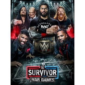WWE 2022 Survivor Series Unsigned 18" x 24" Event Poster Art Photograph