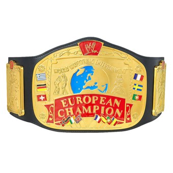 WWE European Championship Replica Title Belt