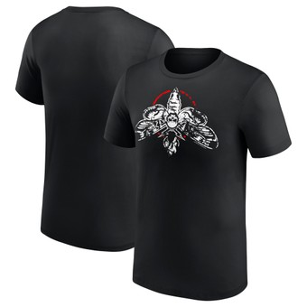 Youth Black Bray Wyatt Moth T-Shirt
