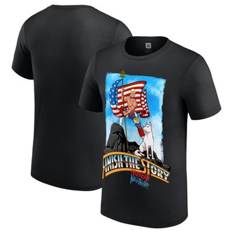 Youth Black Cody Rhodes Finish The Story T-Shirt