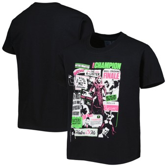 Youth Black The Miz Most Must-See WWE Superstar T-Shirt